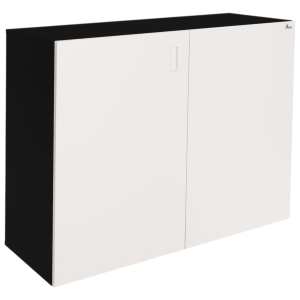 Szafka pod Akwarium Proste Elitte 100x40x90 Czarny-Biały