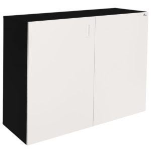 Szafka pod Akwarium Proste Elitte 100x60x90 Czarny-Biały