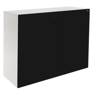 Szafka pod Akwarium Proste Elitte 100x60x90 Biały-Czarny