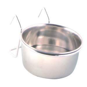 TRIXIE Miska-karmnik metalowa dla ptaków 900ml (14cm)