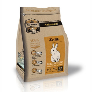 NATURAL-VIT Korona Natury - karma pełnoporcjowa dla królika 750g