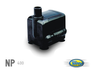 AQUA NOVA Pompa do oczka wodnego 400l/h, 6.5W, bez złączek fontannowych