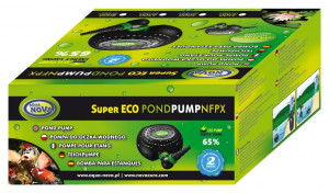 AQUA NOVA Pompa supereco, ze złączkami do skimmera 8000 L/h