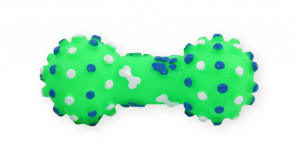 PET NOVA Hantel z wypustkami 10,5cm - zielony