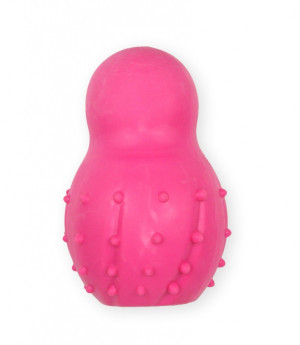PET NOVA Jumper piłka z dzwonkiem o aromacie wołowiny 9,5cm - różowy