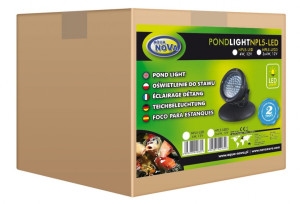 AQUA NOVA Wodoodporna lampa LED 3x 4,0W, 12V