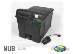 AQUA NOVA Filtr przelewowy do oczka max 12000l, lampa UW 18W