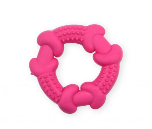 PET NOVA Ringo grube aromacie mięty 10,5cm - różowe