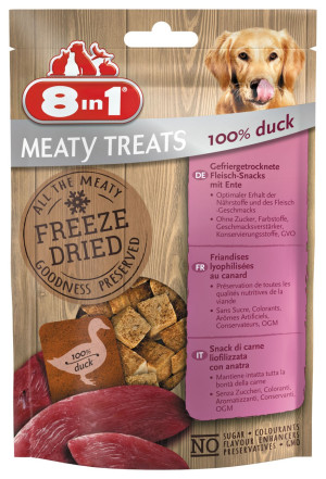 8in1 Przysmak DOG Freeze Dried Duck 50g