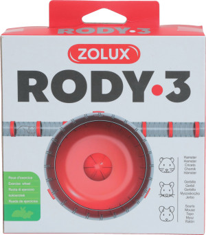 ZOLUX Kołowrotek RODY3 - czerwony