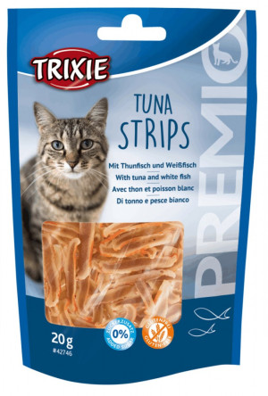 TRIXIE Premio Tuna Strips z tuńczykiem - przysmaki dla kota 20g