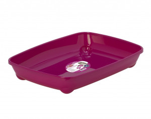 PET NOVA Cat Life Kitty Tray Small - Kuweta otwarta 37cm - różowa