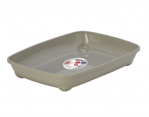 PET NOVA Cat Life Kitty Tray Small - Kuweta otwarta 37cm - szara