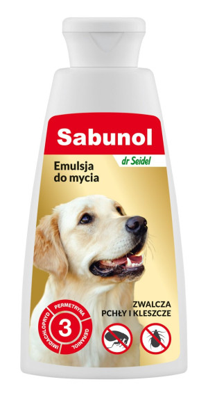 SABUNOL Emulsja do mycia przeciw pchłom 150ml