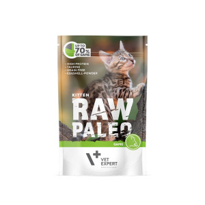 RAW PALEO Kitten Game 100g dziczyzna dla kociąt 100g (saszetka)