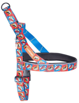 LAUREN DESIGN Color Szelki norweskie - comic book M