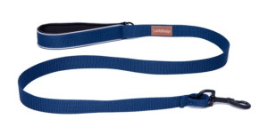 LAUREN DESIGN Classic Smycz krótka - granat 2,5 x 150 cm