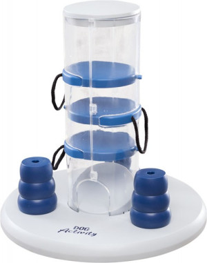 TRIXIE Gambling Tower (25 x 27 cm) - gra strategiczna dla psów Dog Activity