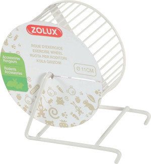 ZOLUX Kołowrotek metalowy - beżowy 14cm