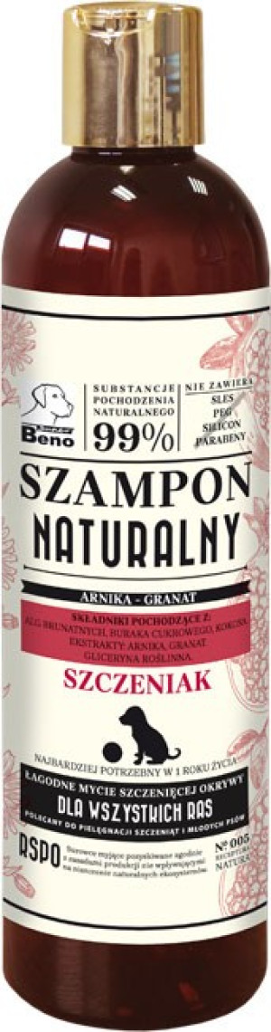 SUPER BENO Naturalny szampon dla szczeniąt 300ml