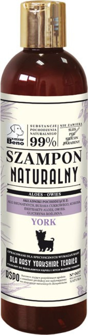 SUPER BENO Naturalny szampon - York 300ml