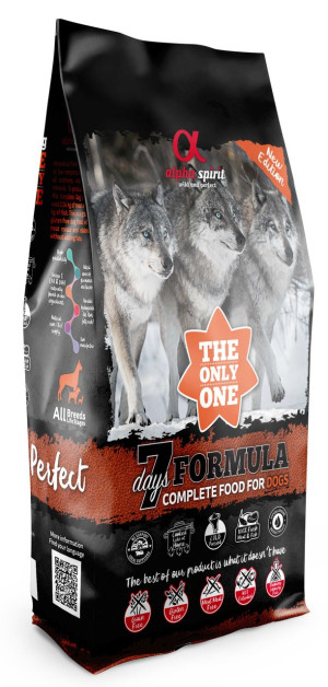 ALPHA SPIRIT Hypoallergenic Weekly Menu - 7 Days Formula 12kg