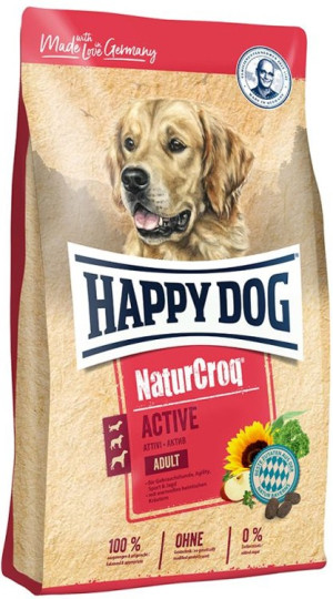 HAPPY DOG NATURCROQ Adult Active 15 kg