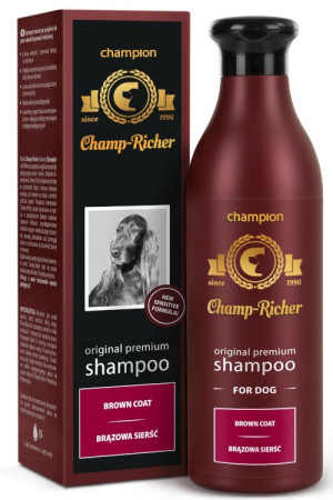 CHAMP-RICHER - szampon brązowa sierść 250ml
