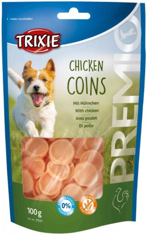 TRIXIE Premio Chicken Coins 100g - talarki z drobiem