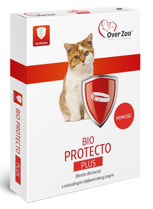 OVER ZOO Obroża Bio Protecto PLUS dla kociąt 35cm
