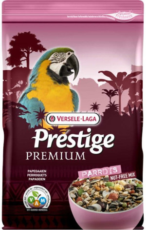 VERSELE-LAGA Parrots Premium 2kg - pokarm dla dużych papug (bez orzechów)