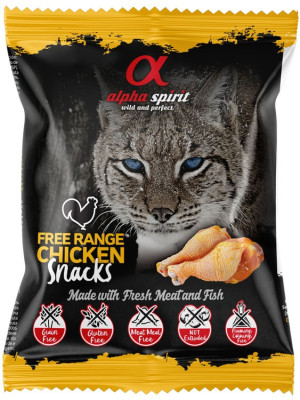 ALPHA SPIRIT Kurczak - Przysmak w kostkach dla kota 50g