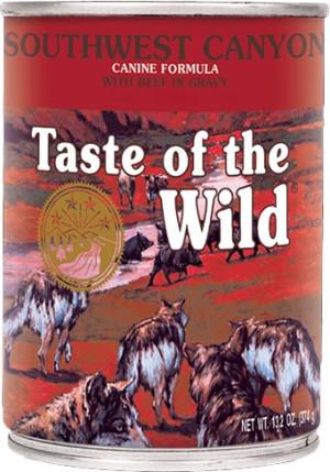 TASTE OF THE WILD Southwest Canyon Formula - puszka 390g