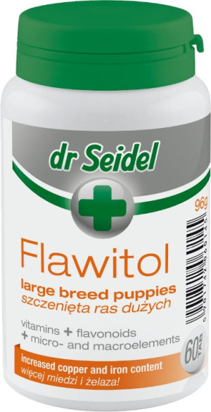 DR SEIDEL Flawitol dla szczeniąt dużych ras 60tabl.