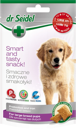 DR SEIDEL Smakołyki dla szczeniąt dużych ras 90g