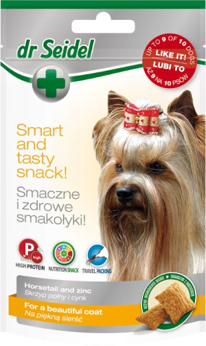 DR SEIDEL Smakołyki na piękną sierść 90g