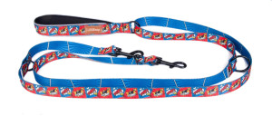 LAUREN DESIGN Color Smycz przepinana - comic book 2cm x 145cm - 240cm