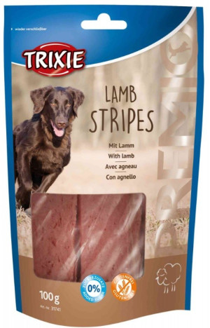 TRIXIE Premio Lamb Stripes - przysmak z jagnięciny 100g