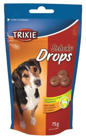 TRIXIE Dropsy czekoladowe 75g