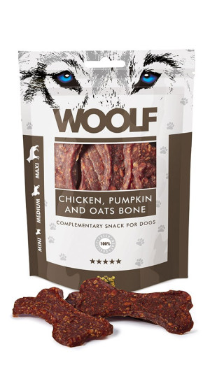 WOOLF Large Chicken Pumpkin and Oats Bone 100g