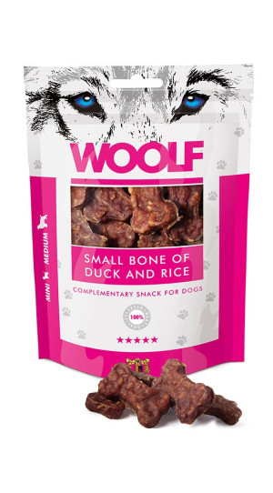 WOOLF Small Bone of Duck 100g