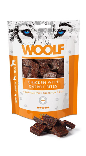 WOOLF Chicken with Carrot Bites 100g