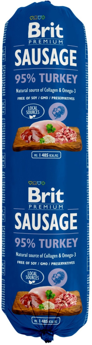 BRIT Sausage Turkey 12x 800g