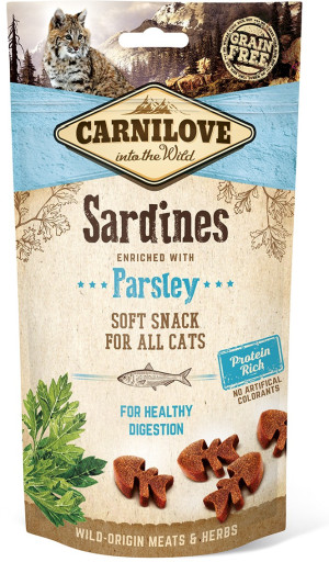 CARNILOVE Cat Soft Sardine Parsley 50g