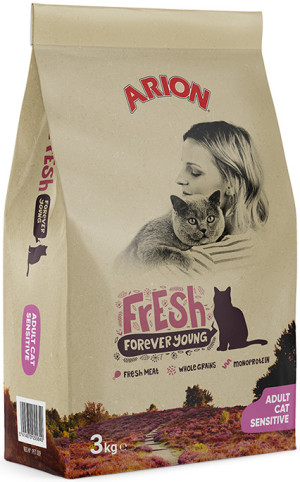 ARION Fresh Adult Cat Sensitive 3 kg