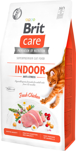 BRIT CARE CAT Grain-Free Indoor Anti-stress 400g