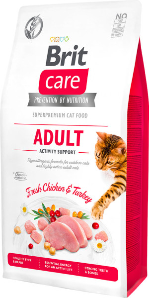BRIT CARE CAT Grain-Free Adult Activity Support 400g