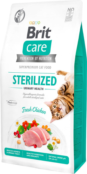 BRIT CARE CAT Grain-Free Sterilized Urinary Health 2kg