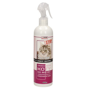 SUPER BENEK Akyszek Stop Kot STRONG - Odstraszacz dla kotów w sprayu 400ml
