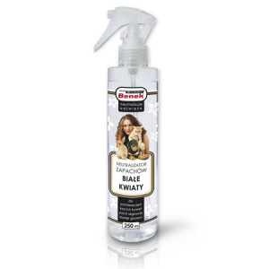 SUPER BENEK Neutralizator zapachów spray 250ml - Białe kwiaty